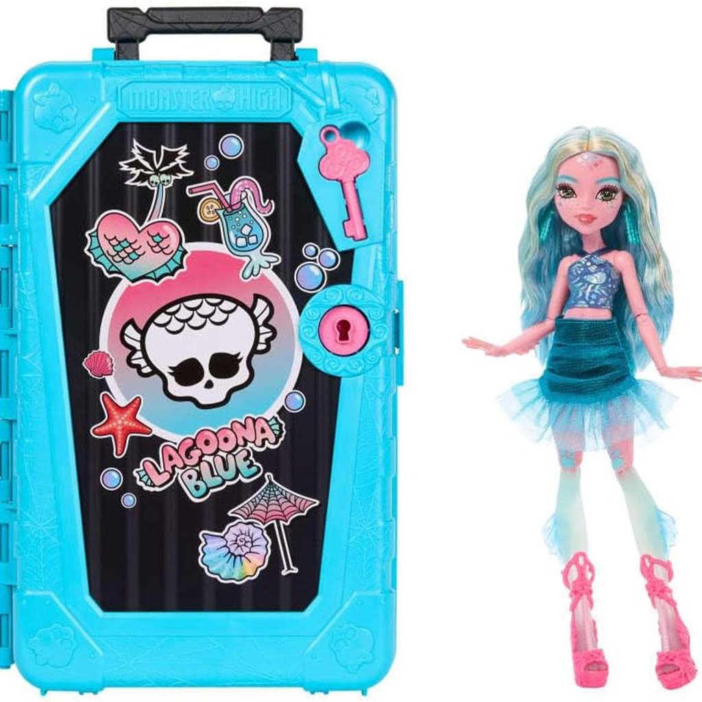 Monster High Schrecklich gute Freundschaftsgeheimnisse: Gruselige Reise Lagoona Blue Puppe – Mattel