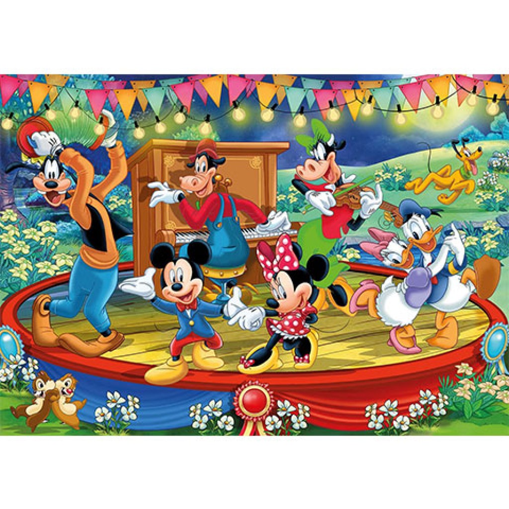 Mickey Maus Supercolor 2-in-1 Puzzle 2x60 Teile - Clementoni kép 3