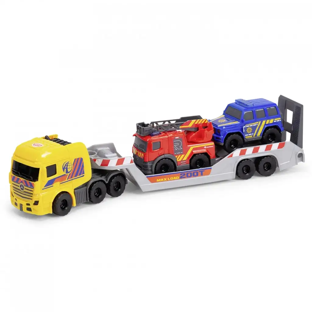 Micro Rescue Truck Rettungswagen Set - Dickie Toys kép 2
