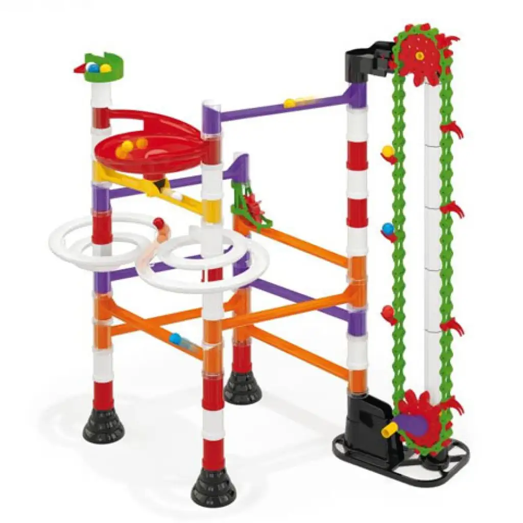 Quercetti: Migoga Kugelbahn mit Aufzug, 150 Stück kép 2