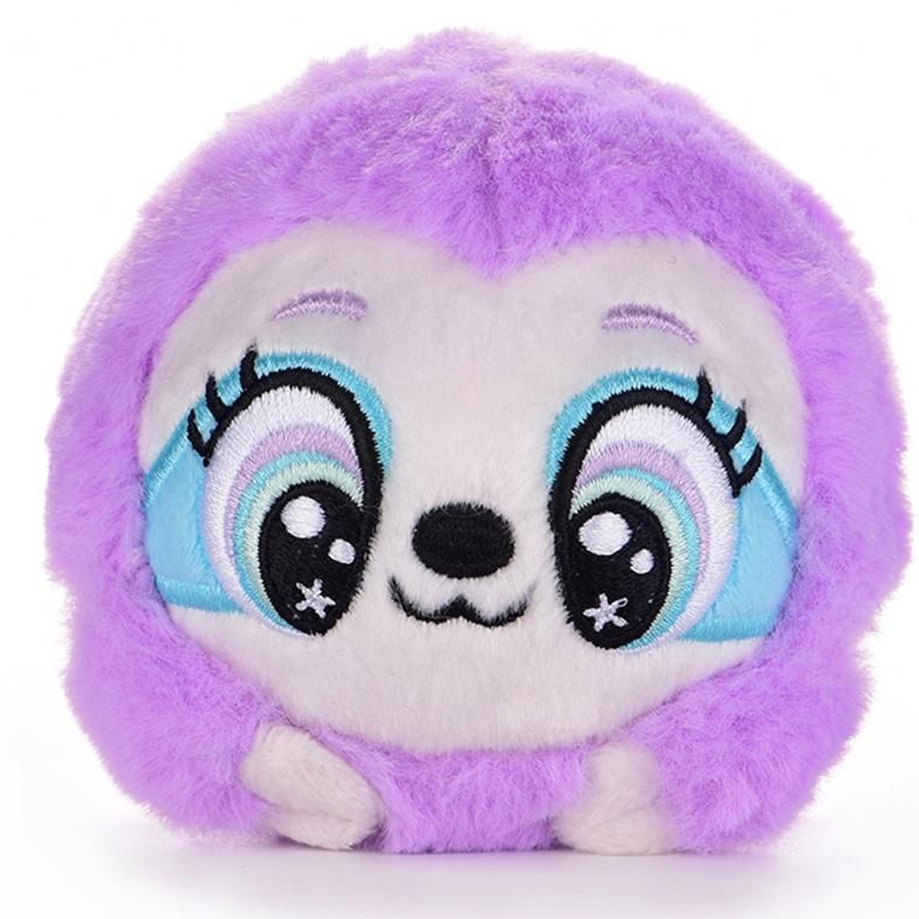 Bouncibles: Hüpfender Plüschball - Mila, das lila Faultier