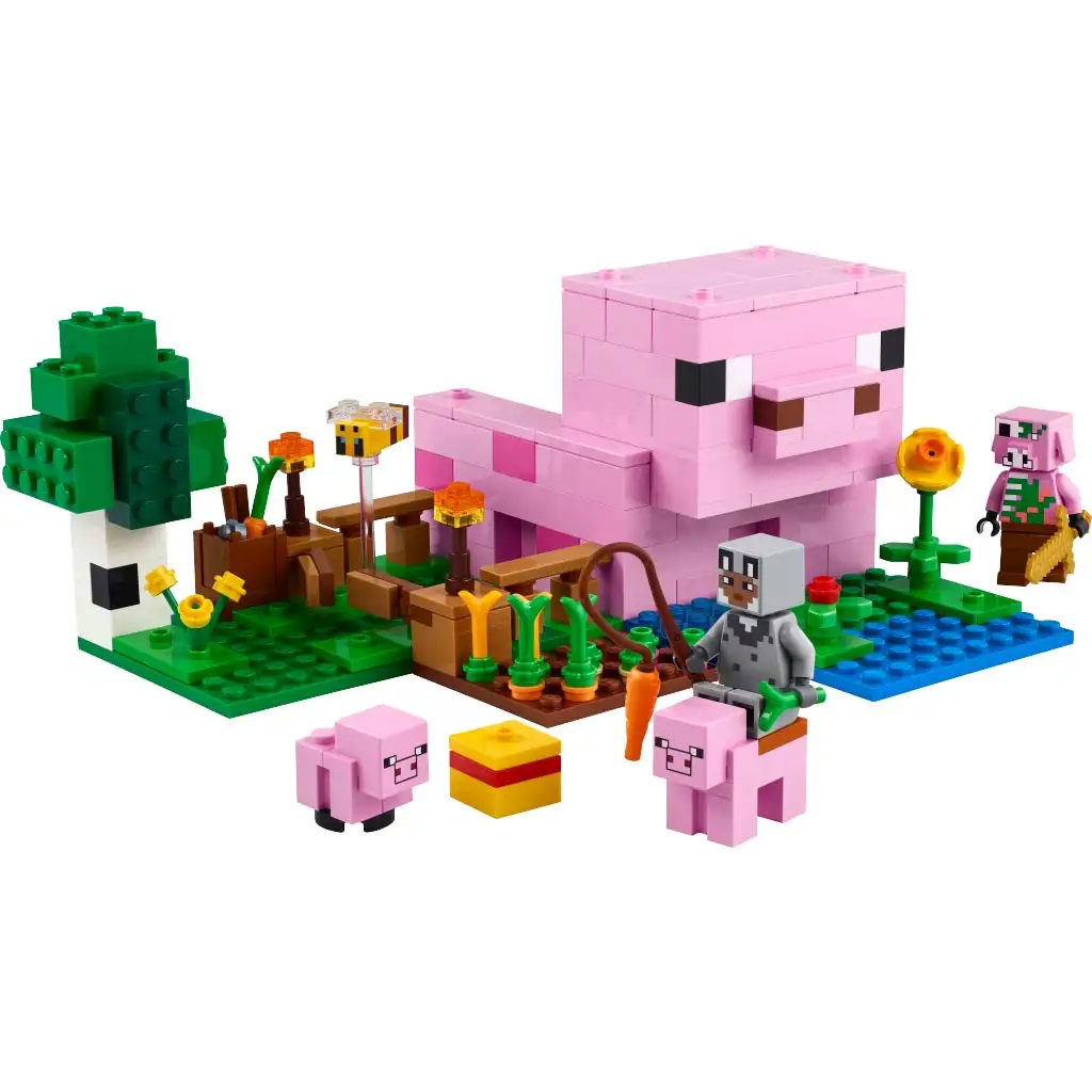 LEGO® Minecraft: Das Schweinehaus (21268) kép 4