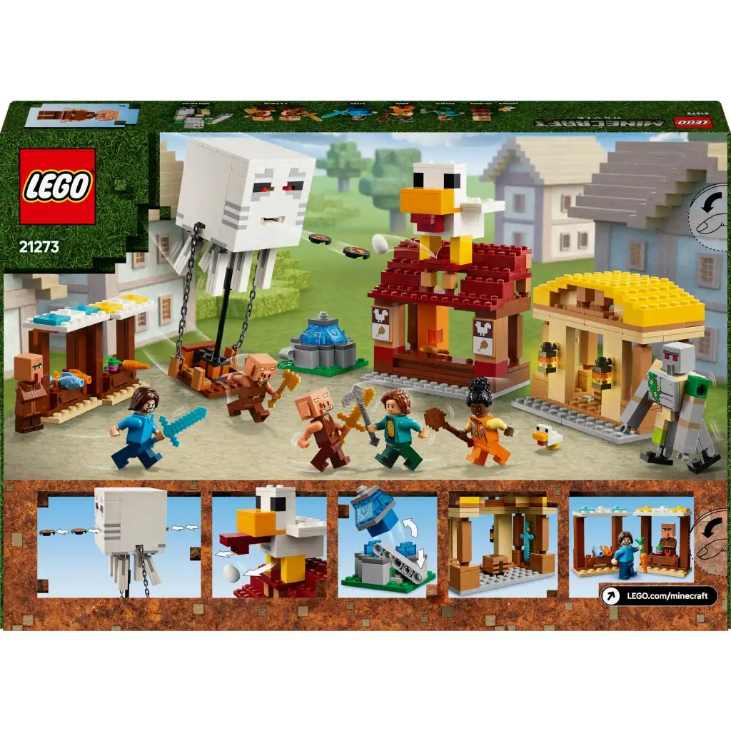 LEGO® Minecraft: Das Geister-Luftschiff und Dorfangriff (21273) kép 2