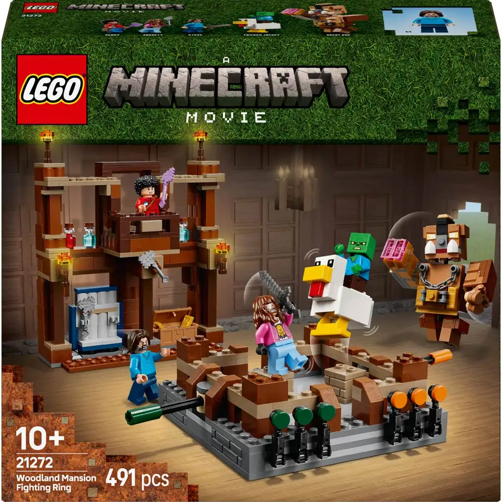 LEGO® Minecraft: Küzdőtér az erdei háznál (21272) kép 1