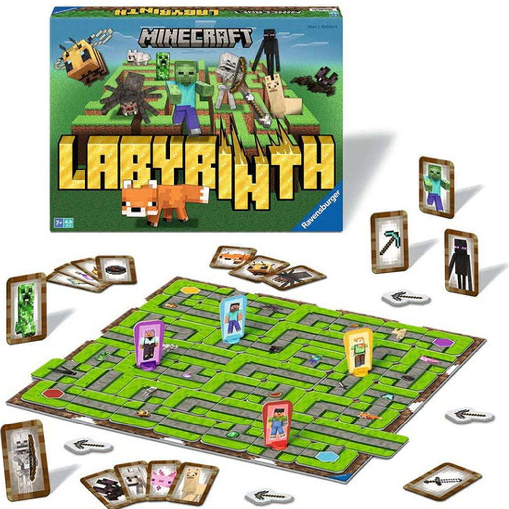 Minecraft Labyrinth Brettspiel - Ravensburger kép 2