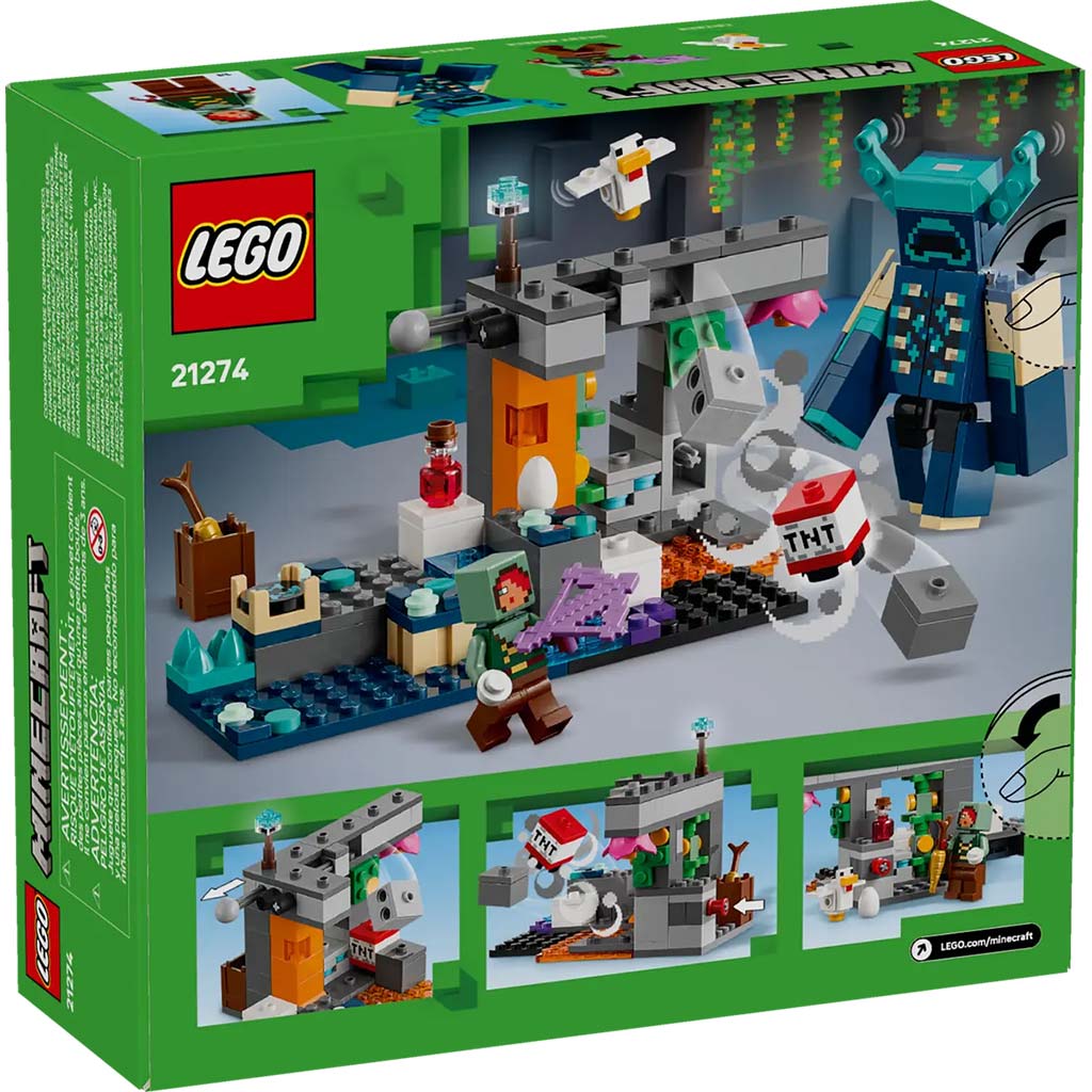 LEGO® Minecraft: Találkozás az Őrzővel (21274) kép 2