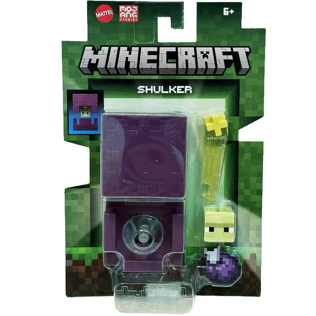 Minecraft: Shulker karakter figura - Mattel kép 1
