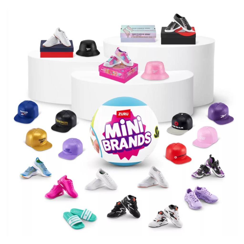 Mini Brands Sneakers Überraschungs-Mini-Schuhe Spielset in verschiedenen Ausführungen kép 3