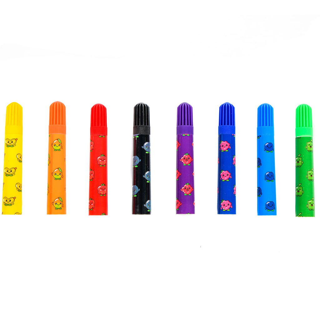 Canenco: FruitySquad duftende Mini-Filzstifte, 8 Stück kép 2