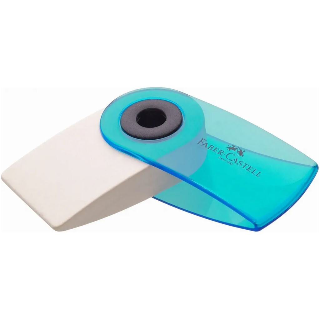 Faber-Castell: Sleeve Mini-Radiergummi mit Hülle, verschiedene Ausführungen, 1 Stück kép 3