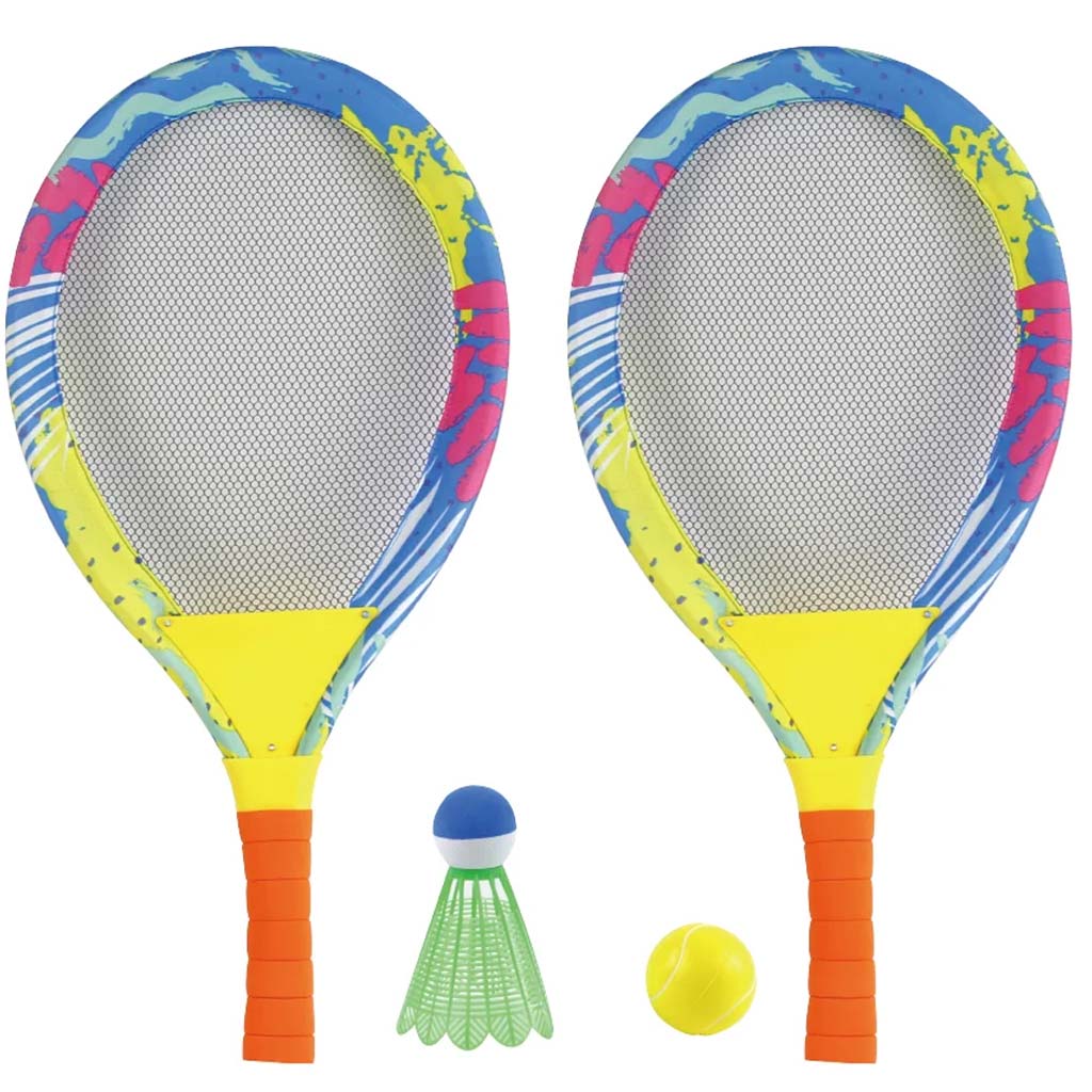 Mini-Federball-Spielset, 2-tlg. - Woodyland