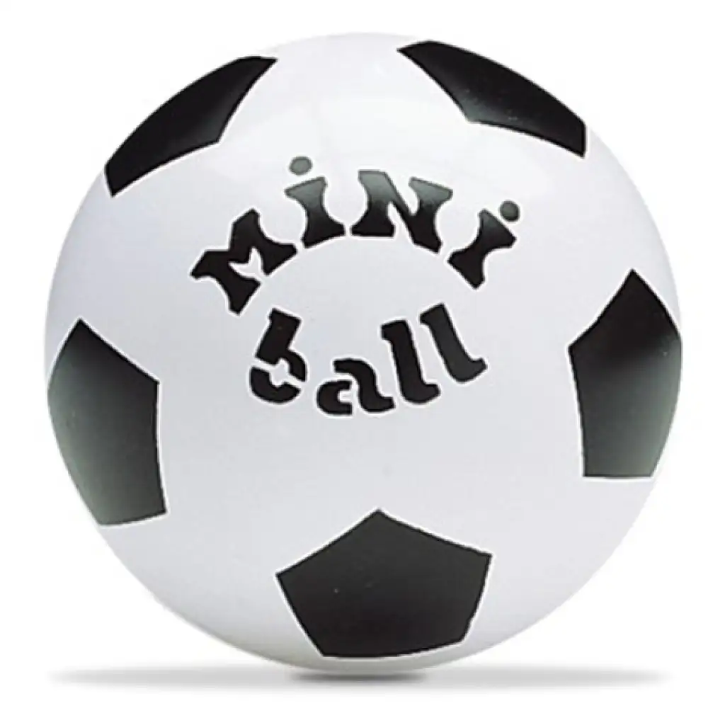 MiniBall Fußballmuster Gummiball 14cm in verschiedenen Varianten kép 2