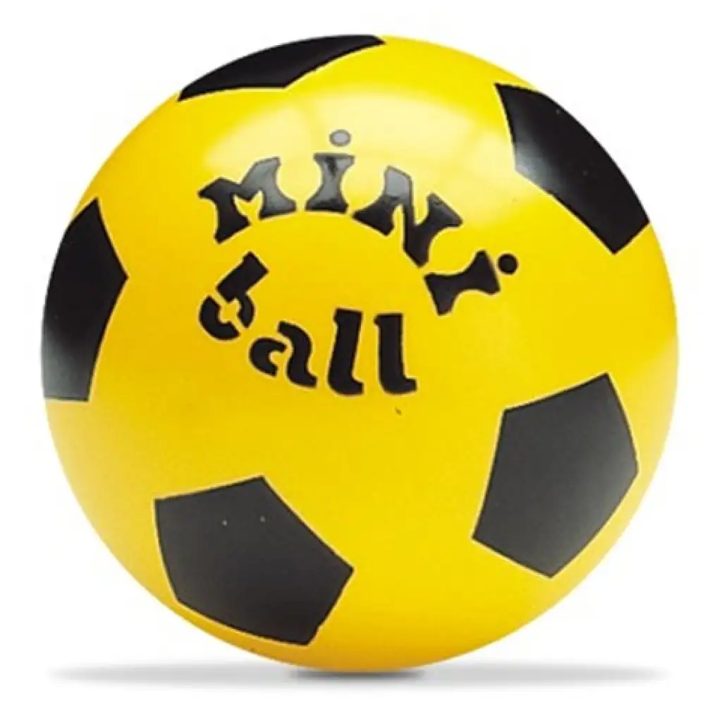 MiniBall Fußballmuster Gummiball 14cm in verschiedenen Varianten kép 4