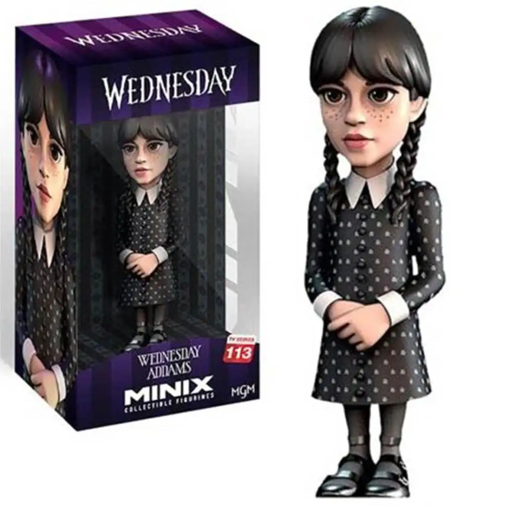 MINIX - Wednesday Adams prémium karakter figura 12cm kép 1