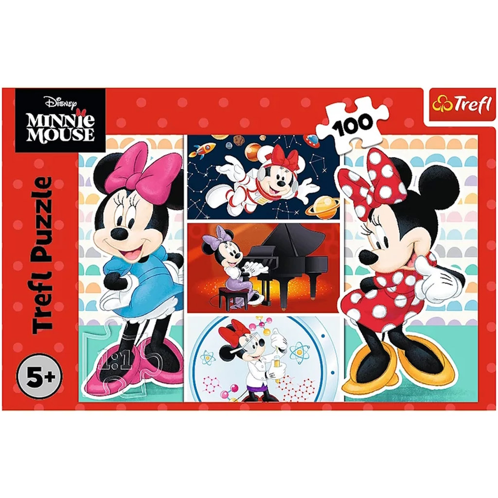 Disney: Minnie Maus 100-teiliges Puzzle - Trefl kép 2