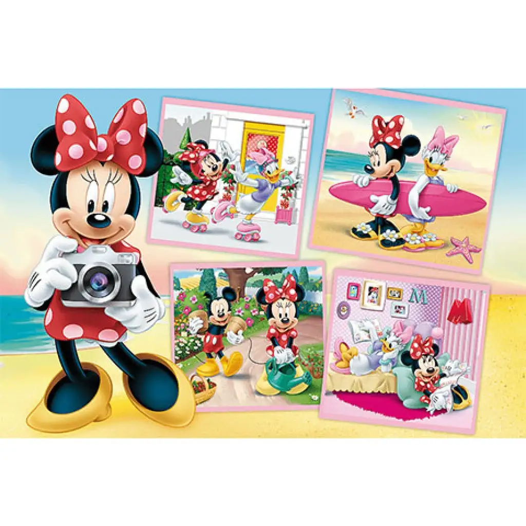 Minnie Maus: Charmantes Minnie-Puzzle 60-teilig - Trefl kép 2