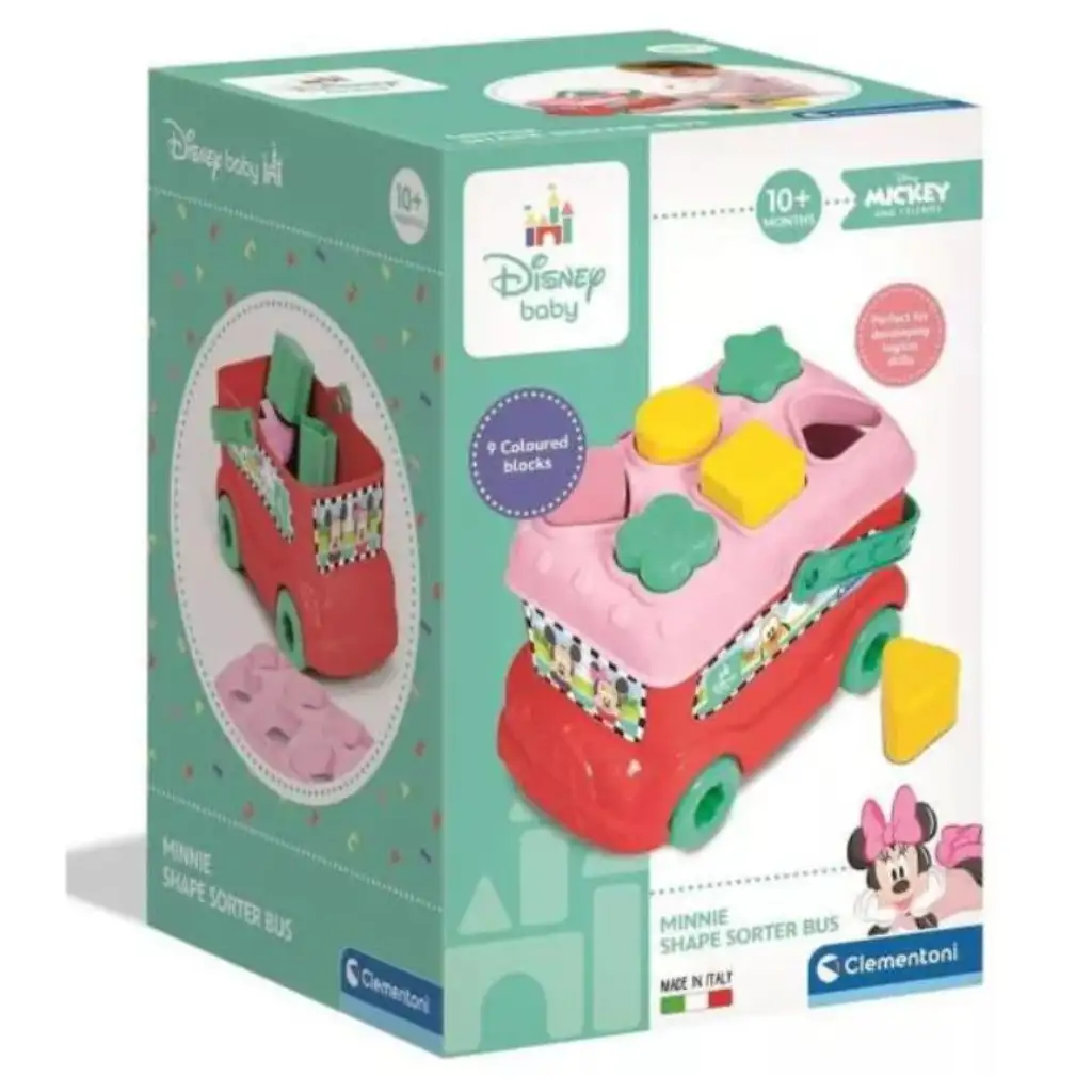 Minnie Maus Formensortierbus Geschicklichkeitsspiel - Clementoni