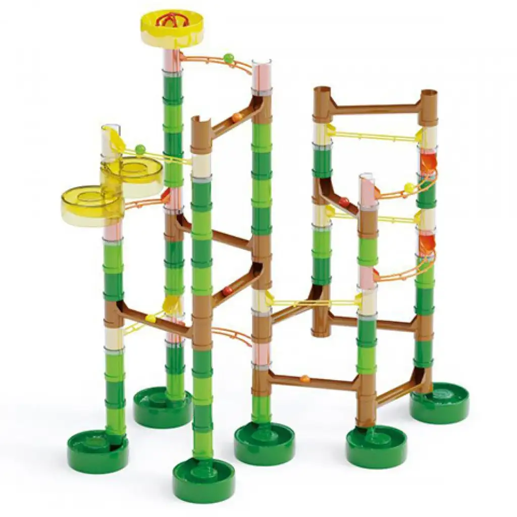 Quercetti: Migoga Dschungel Kugelbahn-Set 110-teilig kép 2