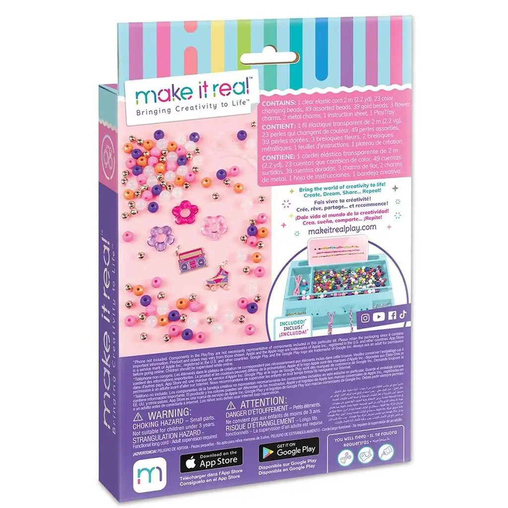 Make It Real: DIY Charm-Armbänder, Farbwechsel-Armbänder kép 2