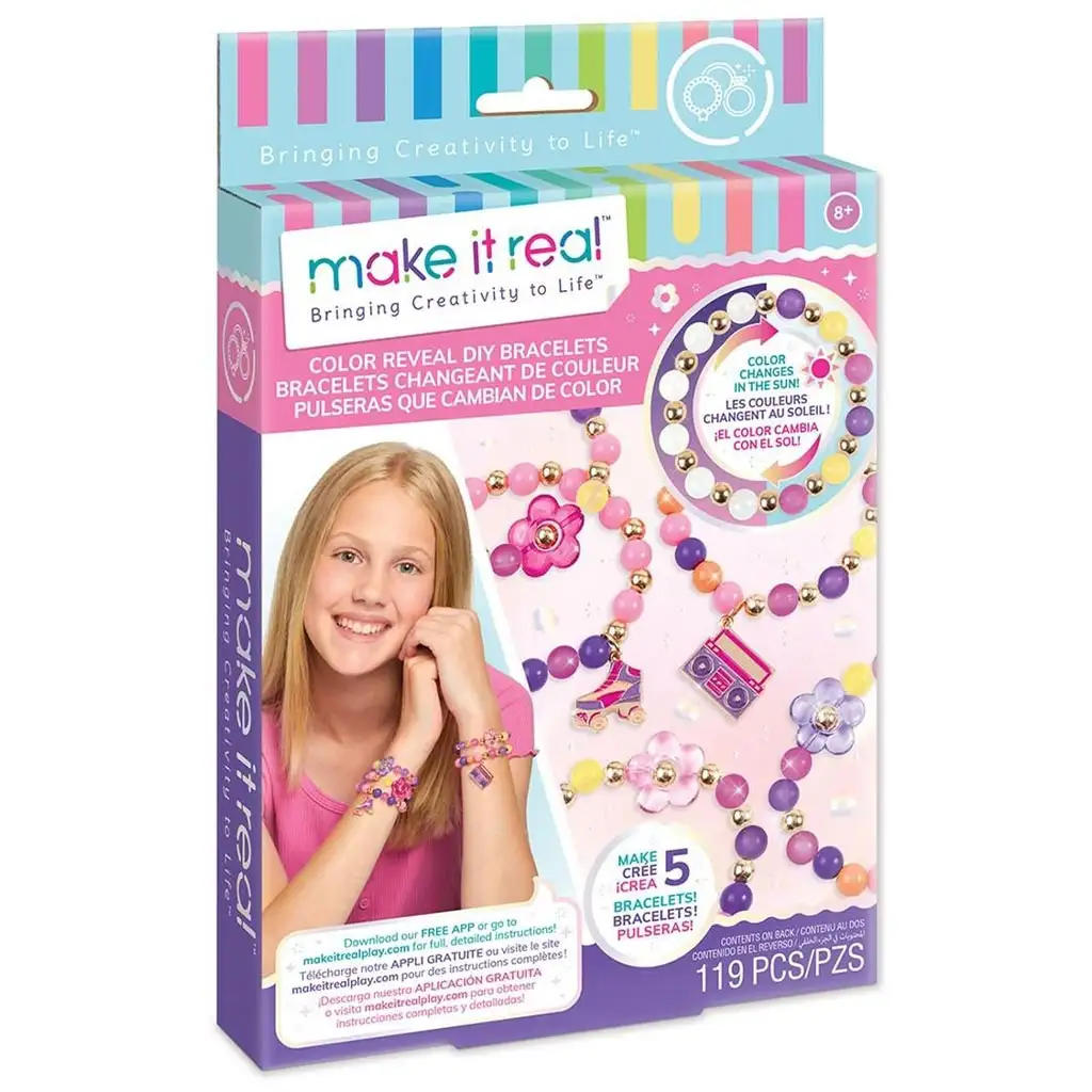 Make It Real: DIY Charm-Armbänder, Farbwechsel-Armbänder