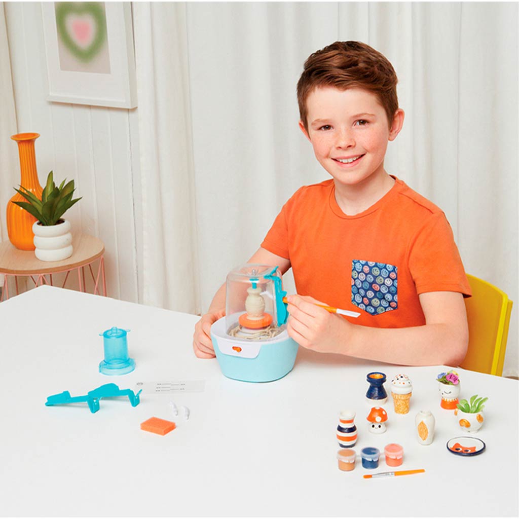 Make It Real: Mini-Töpferscheibe Spielset kép 3