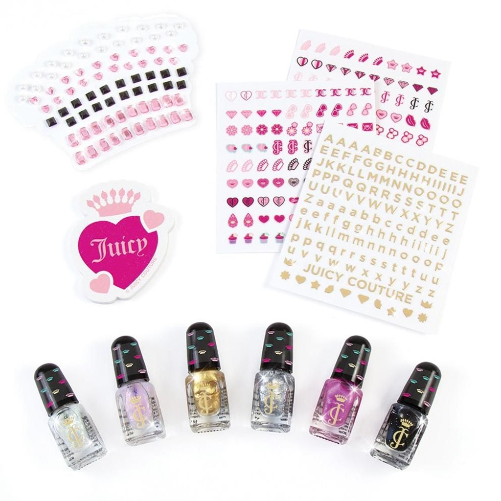 Make It Real: Juicy Couture Glitzernde Nägel Maniküre-Set kép 2