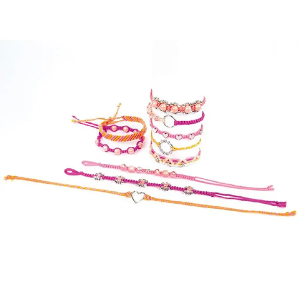 Make It Real Schmuckherstellung, Makramee Freundschaftsarmbänder kép 3