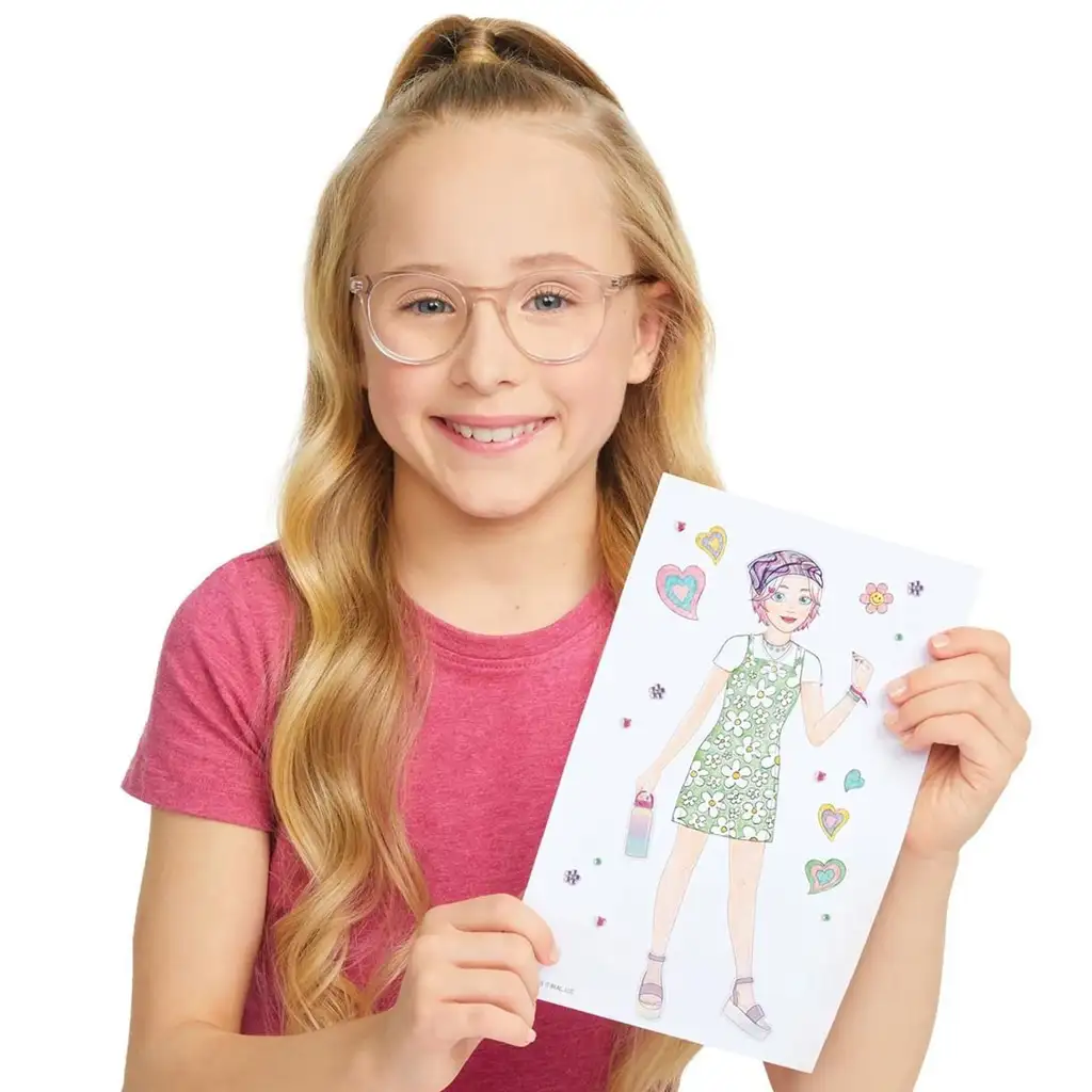 Make It Real: Kreativtafel für Modedesigner mit LED-Beleuchtung und Schablonen kép 6