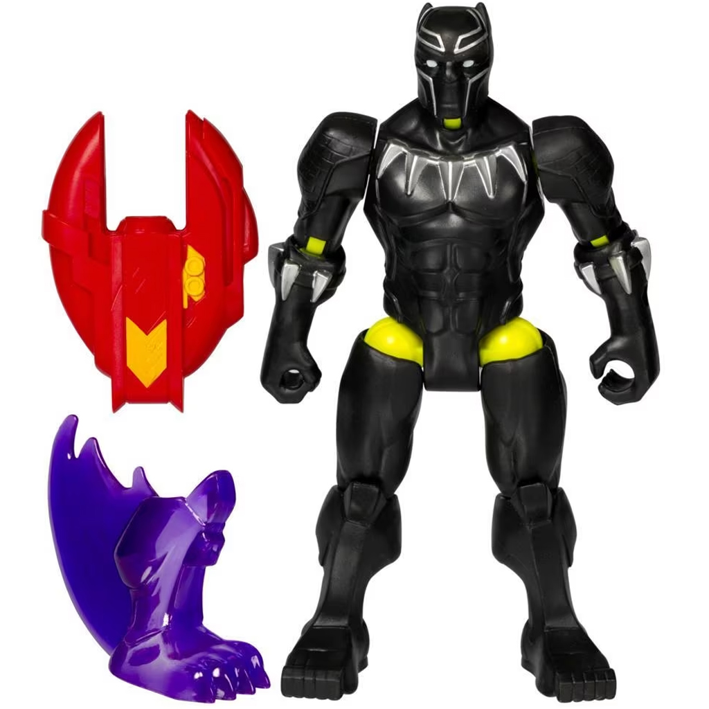Marvel Mix Mashers: Avengers Black Panther Figur mit Zubehör – Hasbro kép 2