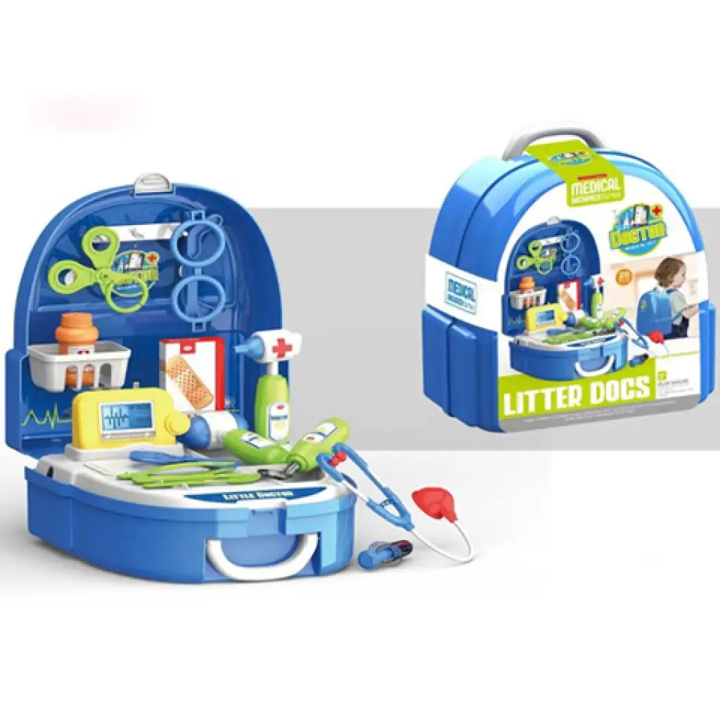 Erste-Hilfe-Set in einem über die Schulter tragbaren Rucksack, 20-teiliges Set