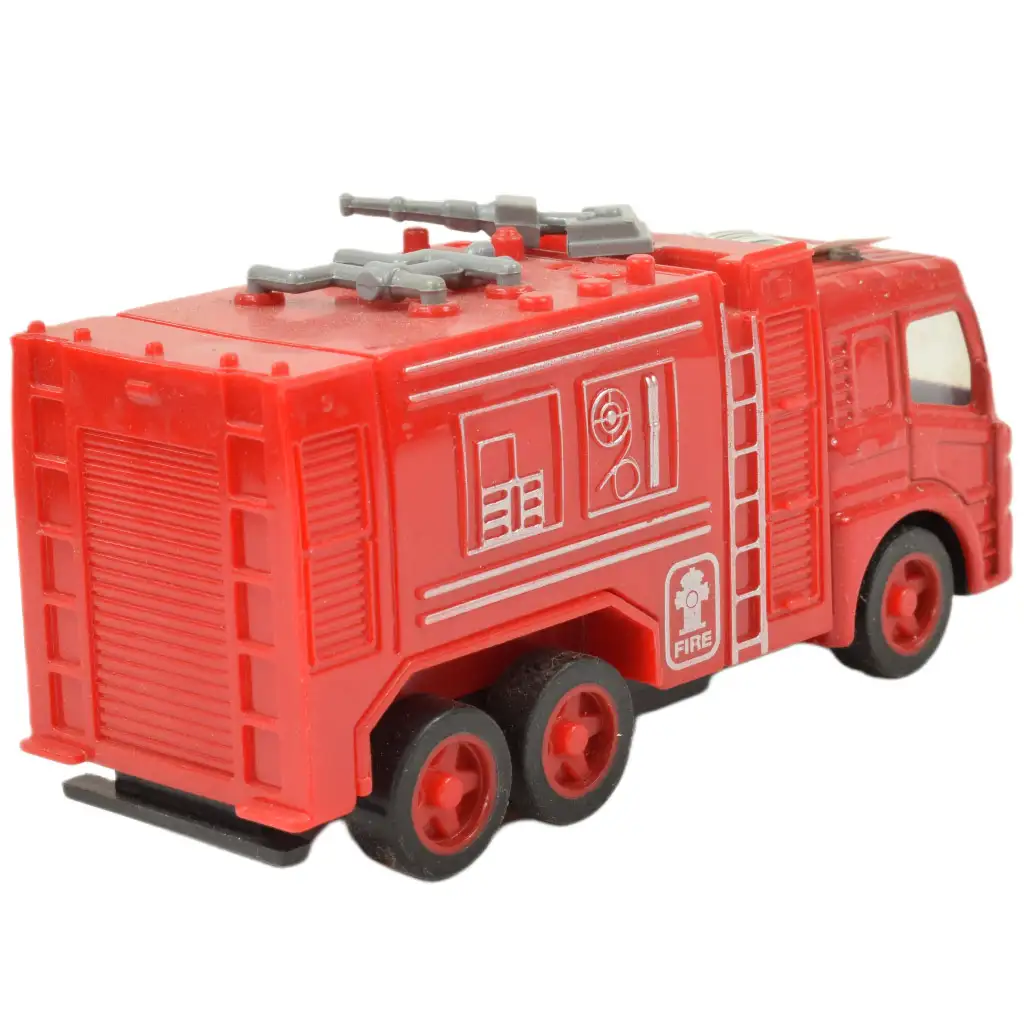 Feuerwehr: Schwungradbetriebenes Feuerwehrfahrzeug in verschiedenen Ausführungen 9,5 cm 1 Stück kép 9