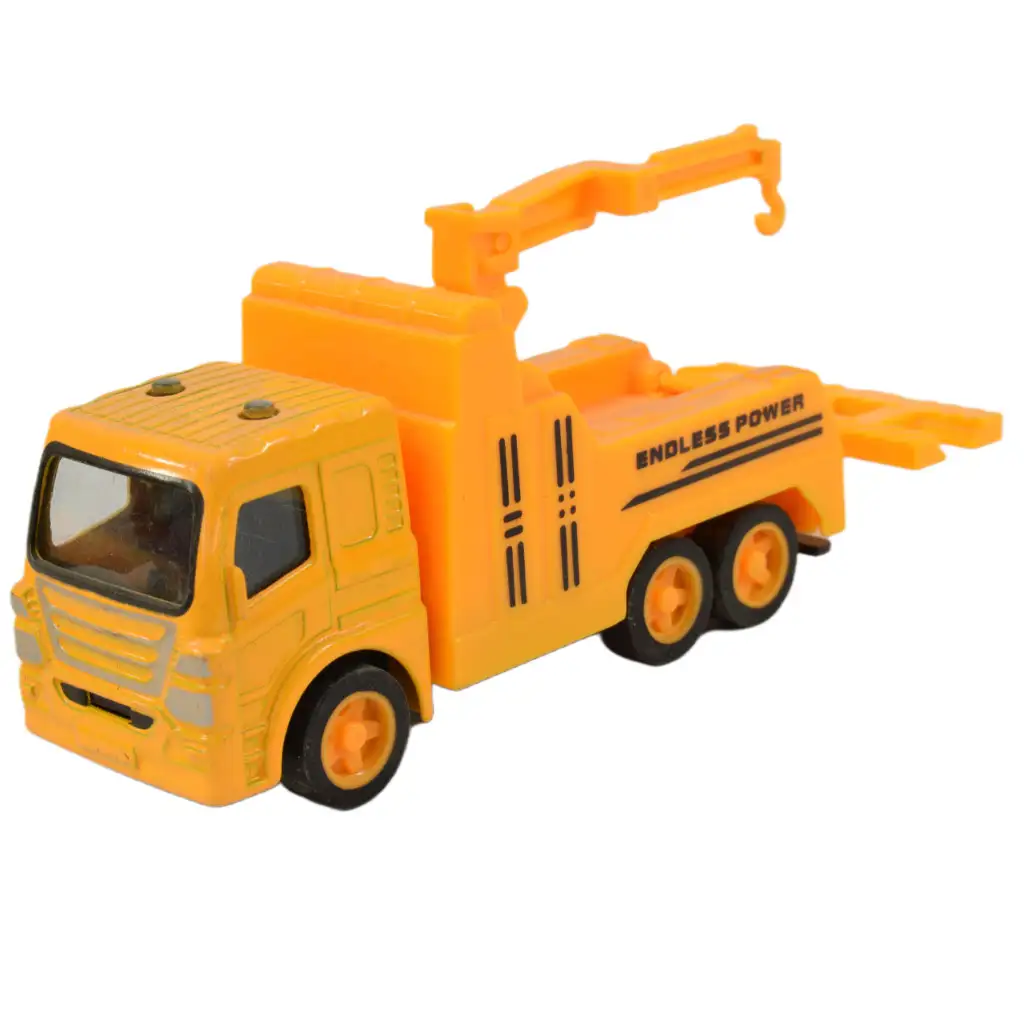 City Truck: Schwungradbetriebene Arbeitsfahrzeuge in verschiedenen Ausführungen 9,5 cm 1 Stk. kép 8