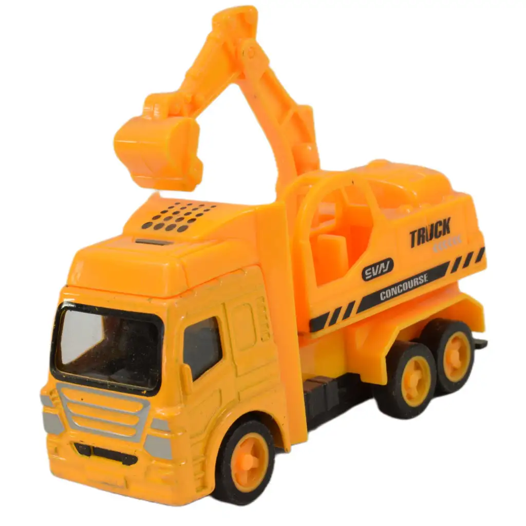 City Truck: Schwungradbetriebene Arbeitsfahrzeuge in verschiedenen Ausführungen 9,5 cm 1 Stk. kép 10