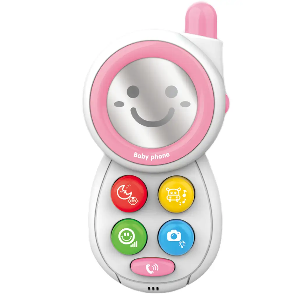 Music World: Rosa Babytelefon mit Licht und Ton kép 2
