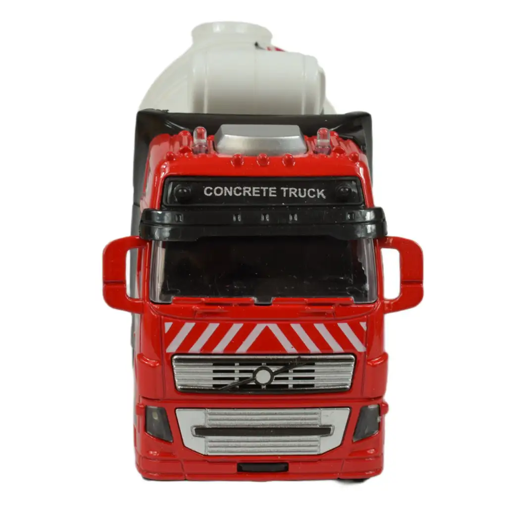 Alloy Car: Schwungrad-Betonmischer-LKW mit Licht und Ton in zwei Varianten 19cm 1 Stück kép 6