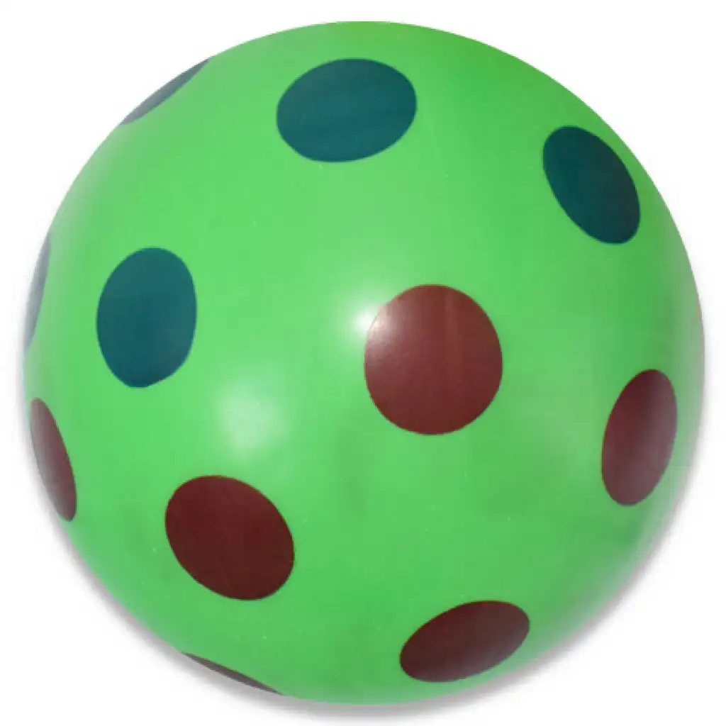 Bunter Gummiball mit Punkten in verschiedenen Ausführungen, 22 cm kép 3