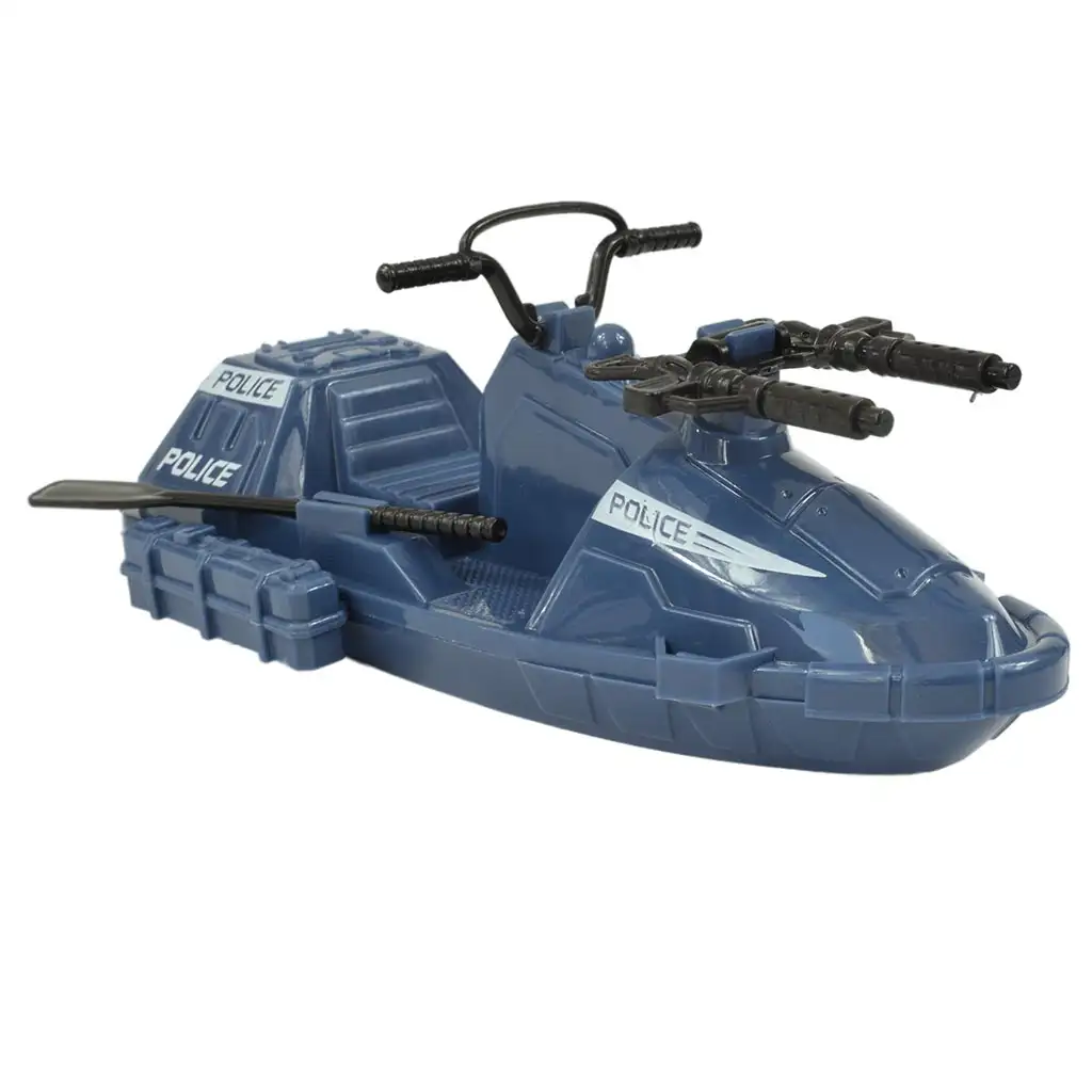 City Police: Polizeispielset mit Fahrzeugen und Polizist kép 3