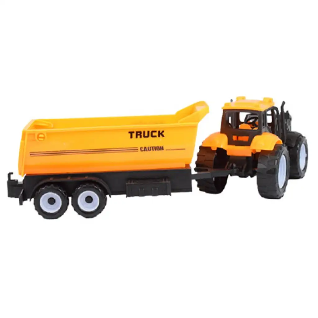 Engineering Truck: Tanker und Anhänger-Traktor-Set 28cm kép 2