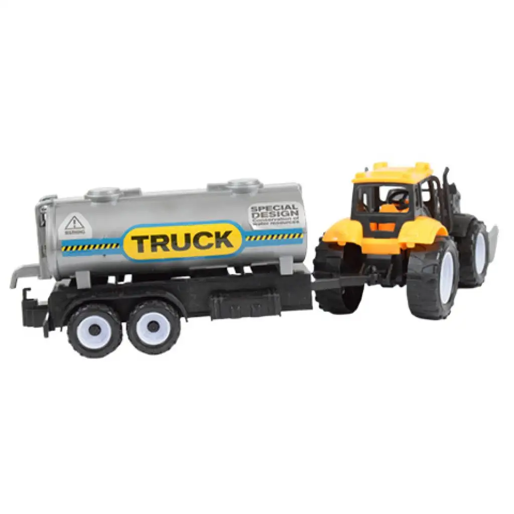 Engineering Truck: Tanker und Anhänger-Traktor-Set 28cm kép 3