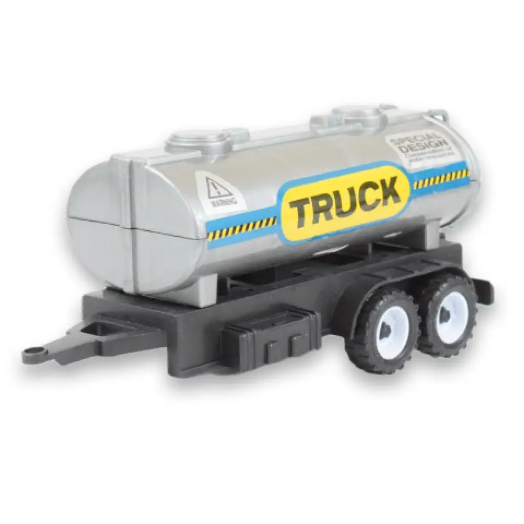 Engineering Truck: 2-teiliges Arbeitsmaschinenset mit Traktoren, Tankanhänger und Fass kép 3