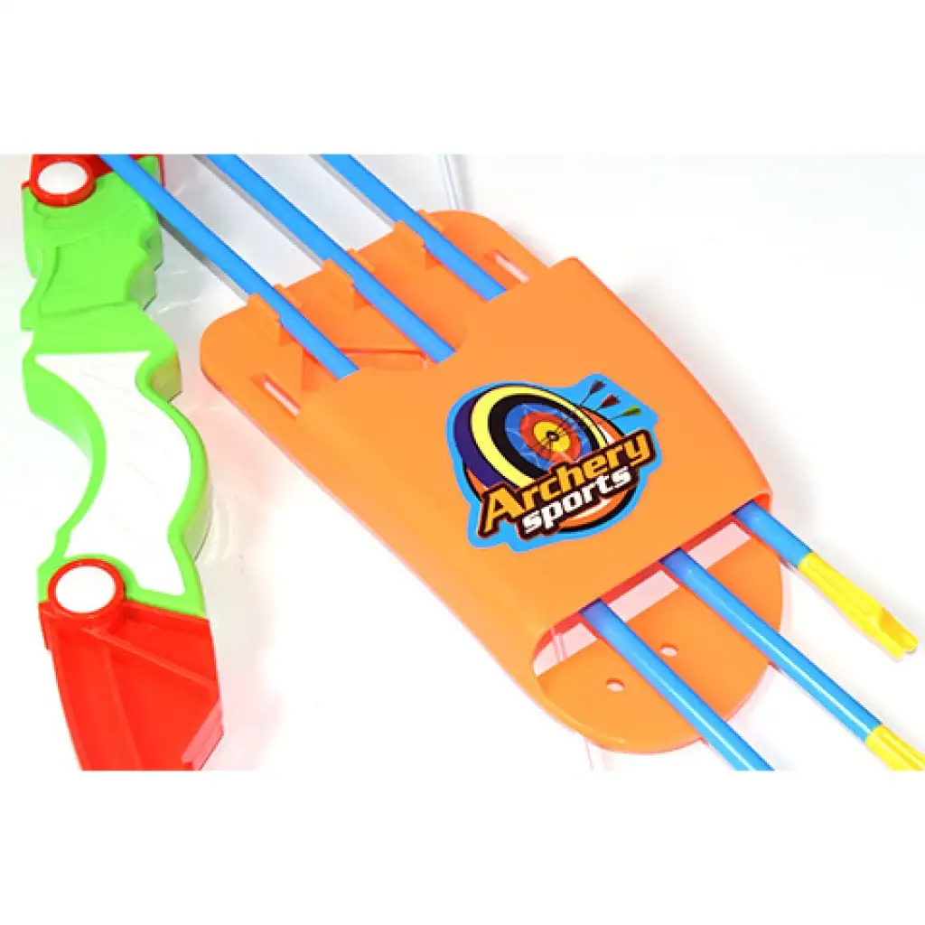 Premium-Bogenset mit Saugnapfpfeilen, 10 Meter Schussweite, 52 cm kép 5