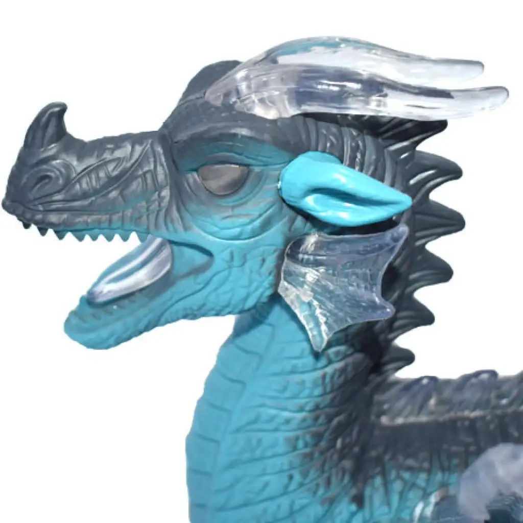 Batteriebetriebene Drachenfigur mit Licht 25cm kép 4