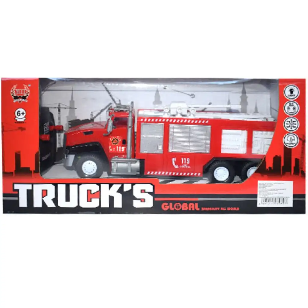 RC ferngesteuertes Feuerwehrauto mit Lichteffekten