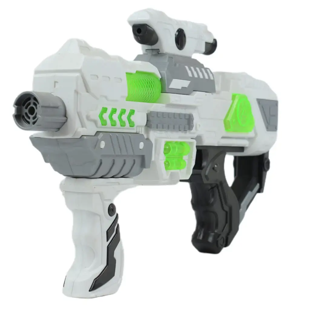 Space Series: Weltraumwaffe mit Licht und Ton, mit Stütze und Visier, 40 cm kép 3