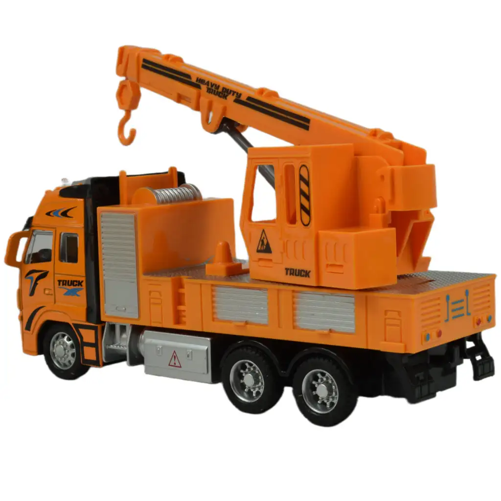 Alloy Car: Schwungrad-Kranwagen 20cm kép 2