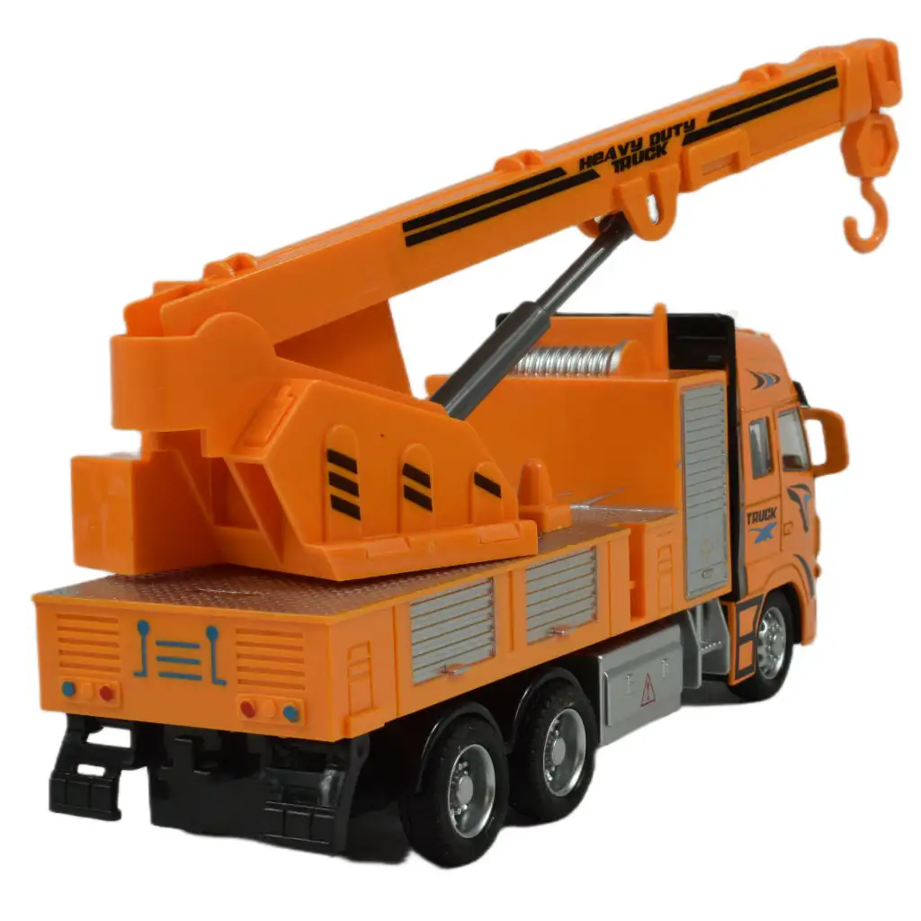 Alloy Car: Schwungrad-Kranwagen 20cm kép 3