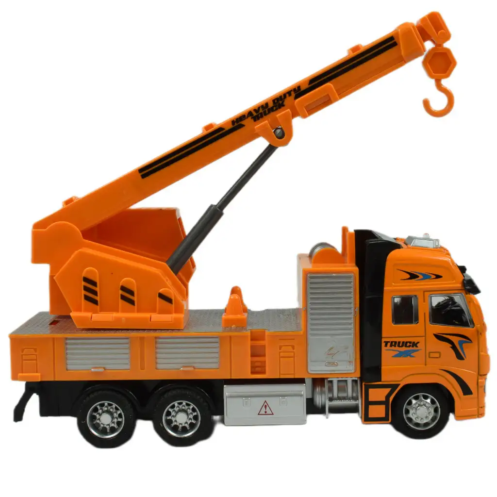 Alloy Car: Schwungrad-Kranwagen 20cm kép 5