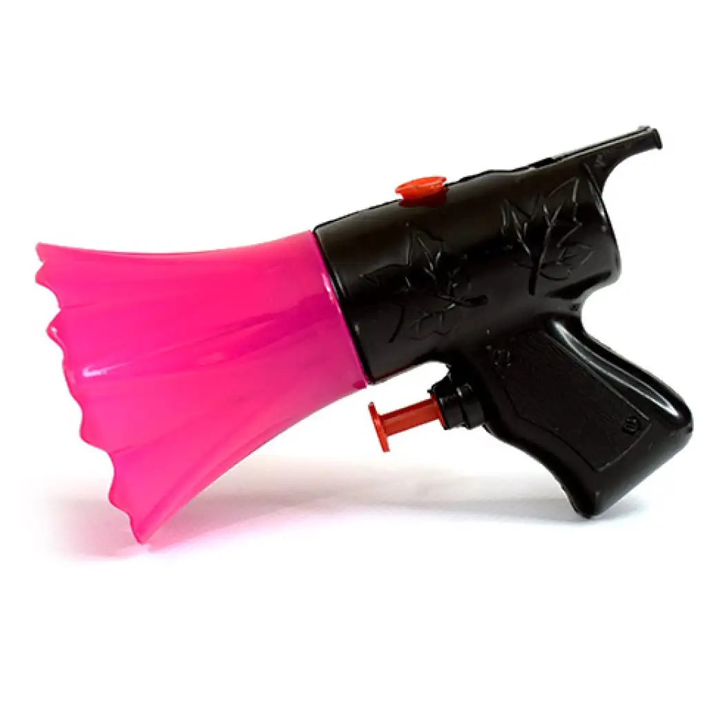 2-in-1 Wasserpistole und Pfeife in Schwarz-Pink kép 2
