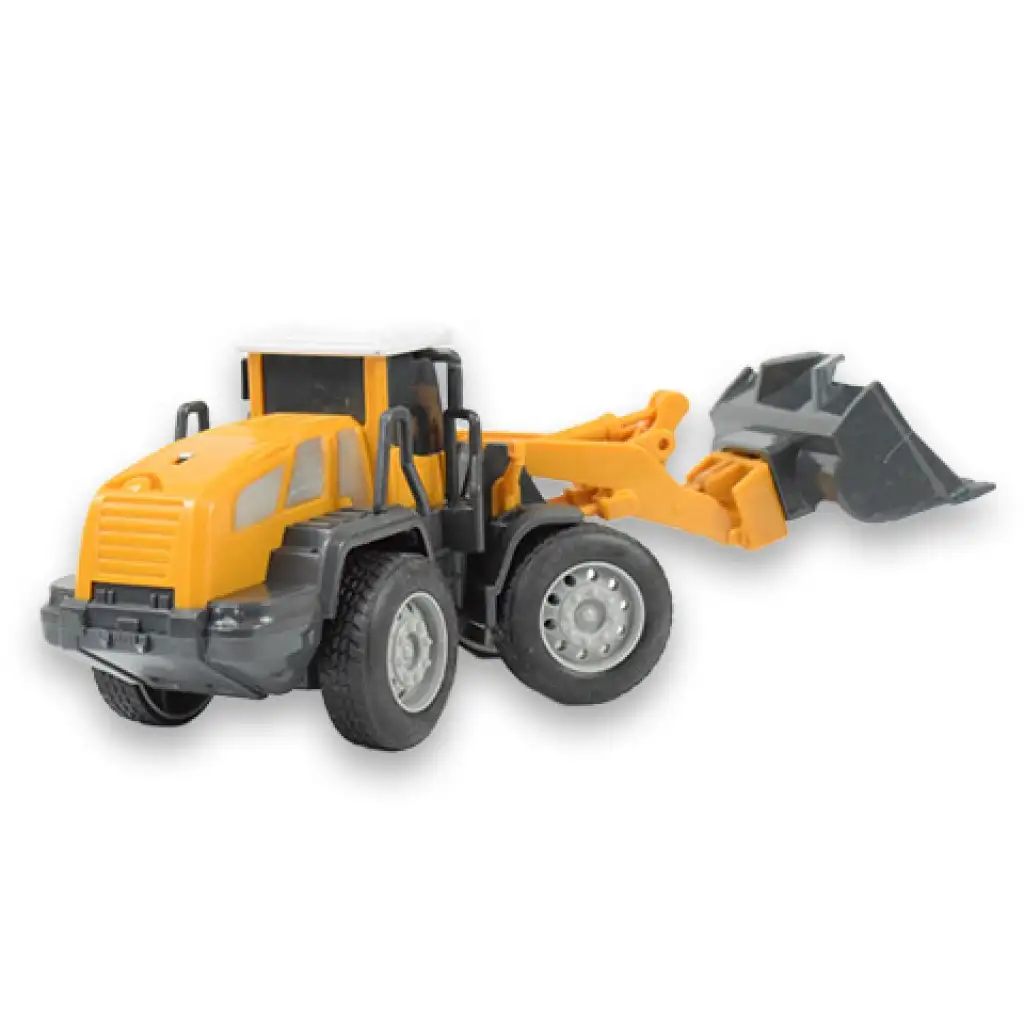 Engineering Truck: Frontlader-Traktor Arbeitsmaschine 16cm kép 2