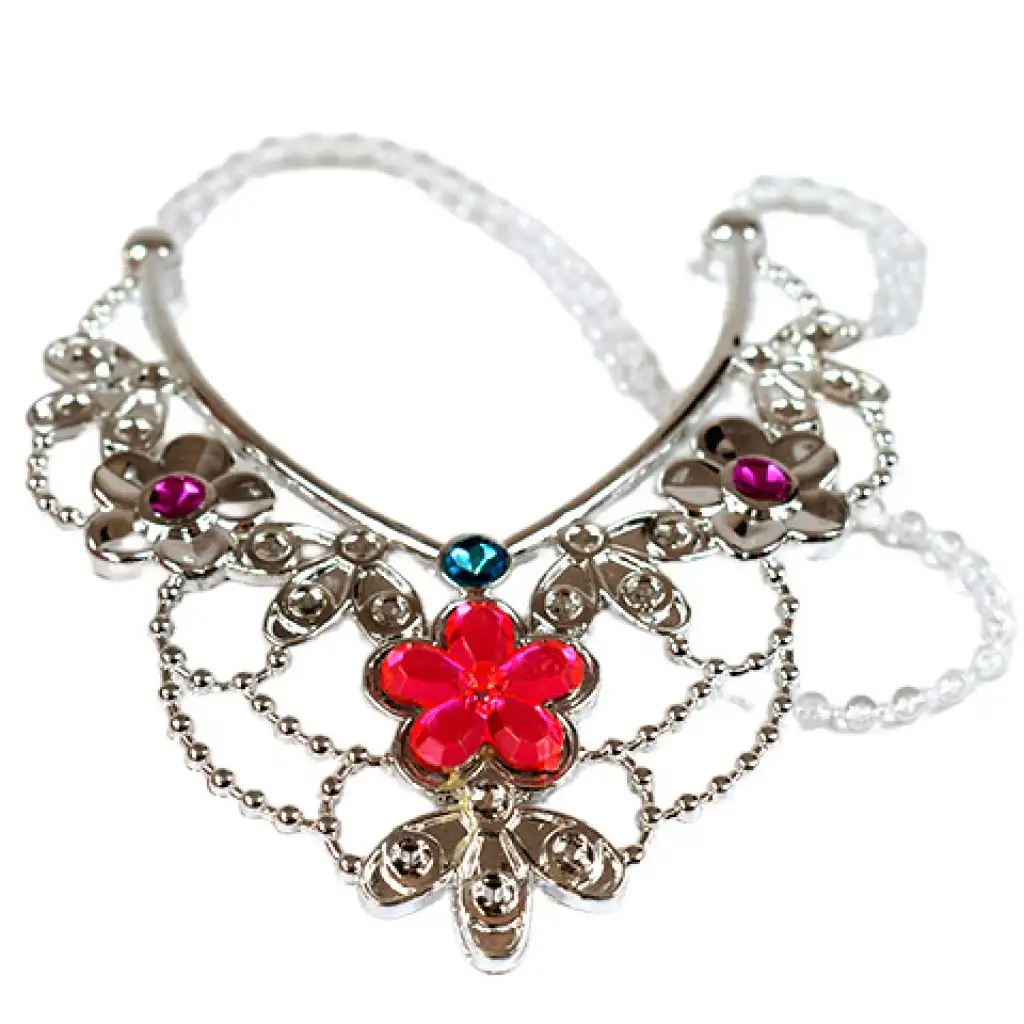 Prinzessinnen-Schönheitsset mit Tiara und Halskette kép 4